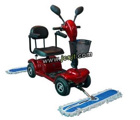 供應(yīng)四輪電瓶塵推車(chē)CTC-1價(jià)格